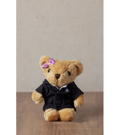 HKUST Mini Bear Keychain - Suit